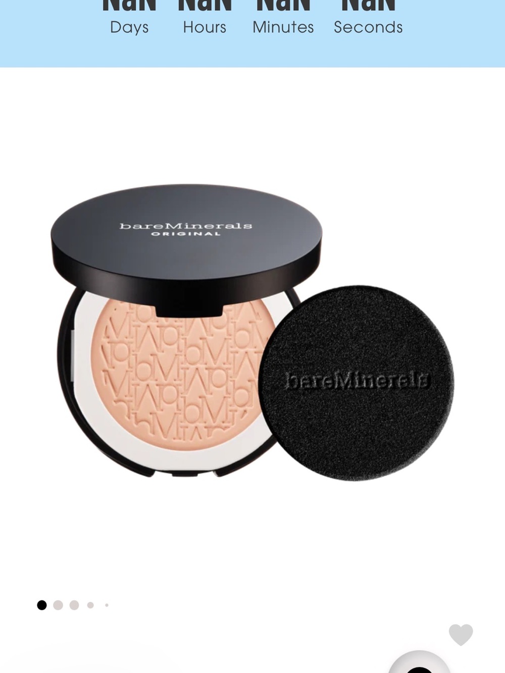bareMinerals Original Pressed Powder foundation